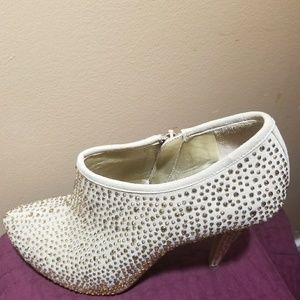 Gianni Bini Shoes - Gold Gianni Bini Statla Bootie Gianni Bini Shoes - Gold Gianni Bini Statla Bootie